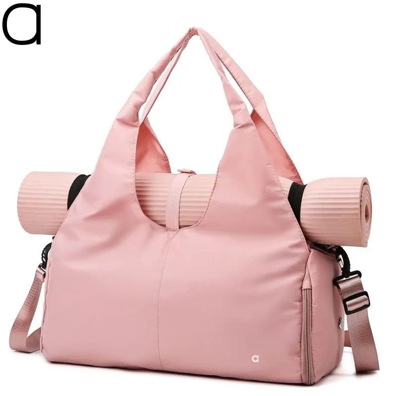 A160 New Designer Mens and Womens Fitness Yoga Oxford Cloth Bag with Wet and Dry Separation Large Capacity Waterproof Travel Duffel Bag Tennis Sports Bag