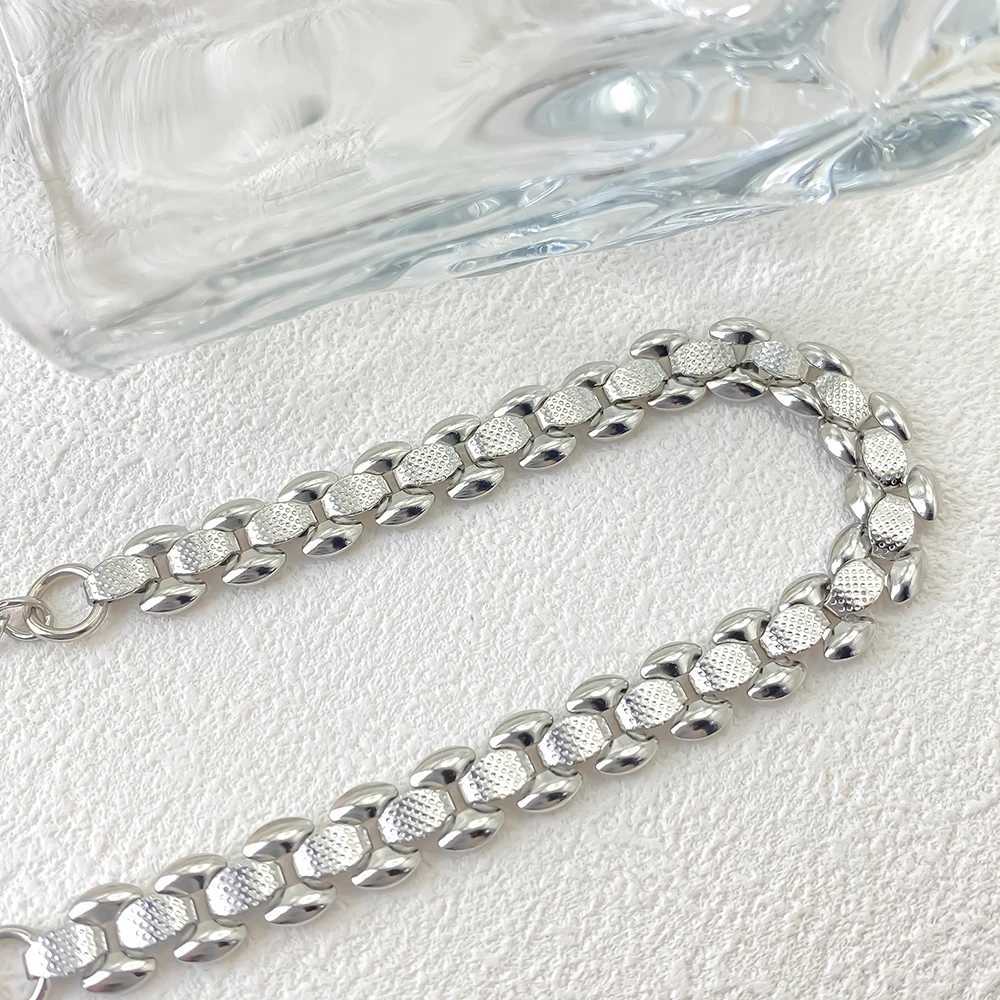 eManco Hot S Boutique Creative Stainless Steel Silver Plated Mens Bracelets Pendant Accessories Party Couple Gift Jewelry X250625