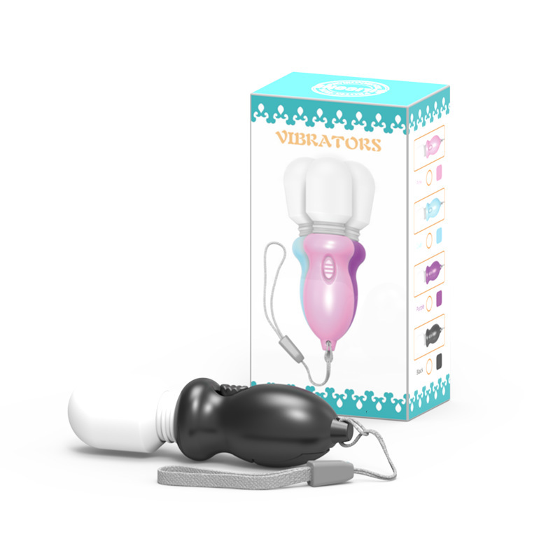 Haoqi Fun New Gourd AV Stick Female Use Flirting Masturbation Silicone Massager Vibrator