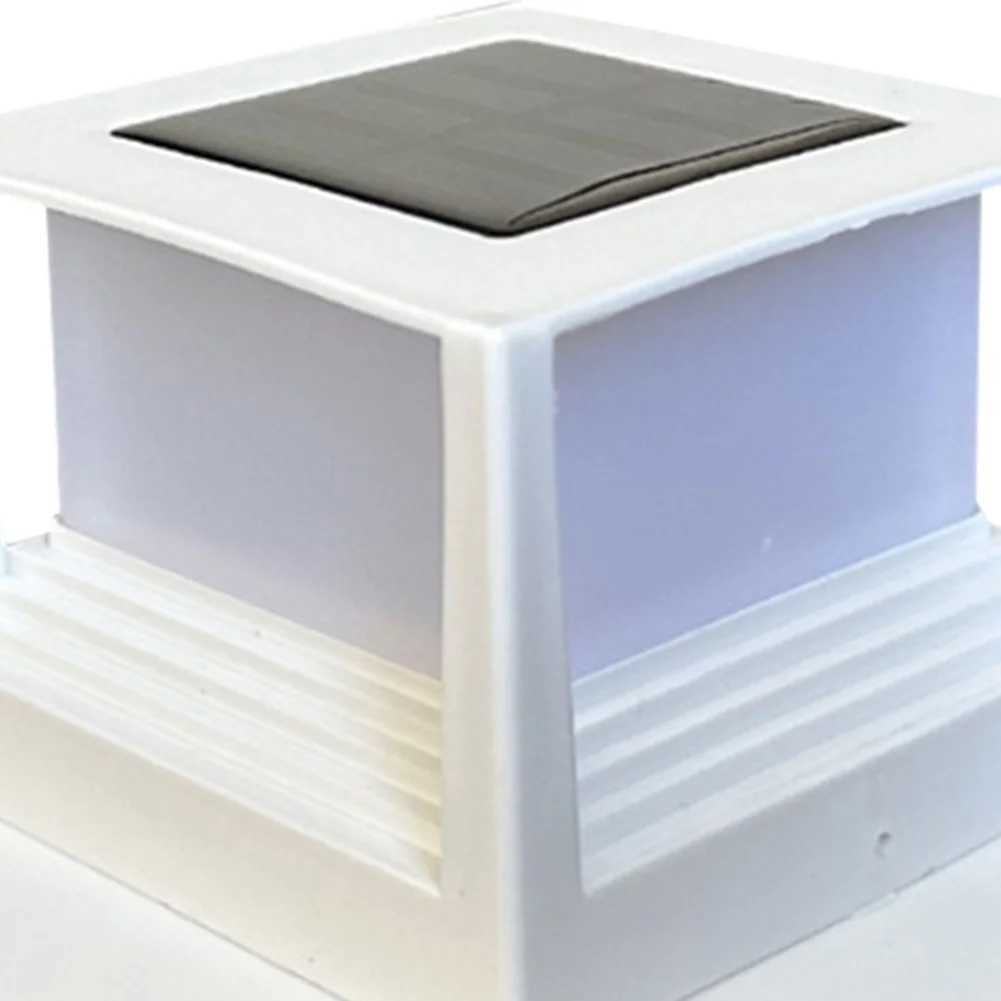 Solar Post Lights Waterproof Fence Light Solar Post Cap Lights Outdoor Lights Patio Fence Gate Street Lamp for Fence Deck Patio XJ250624