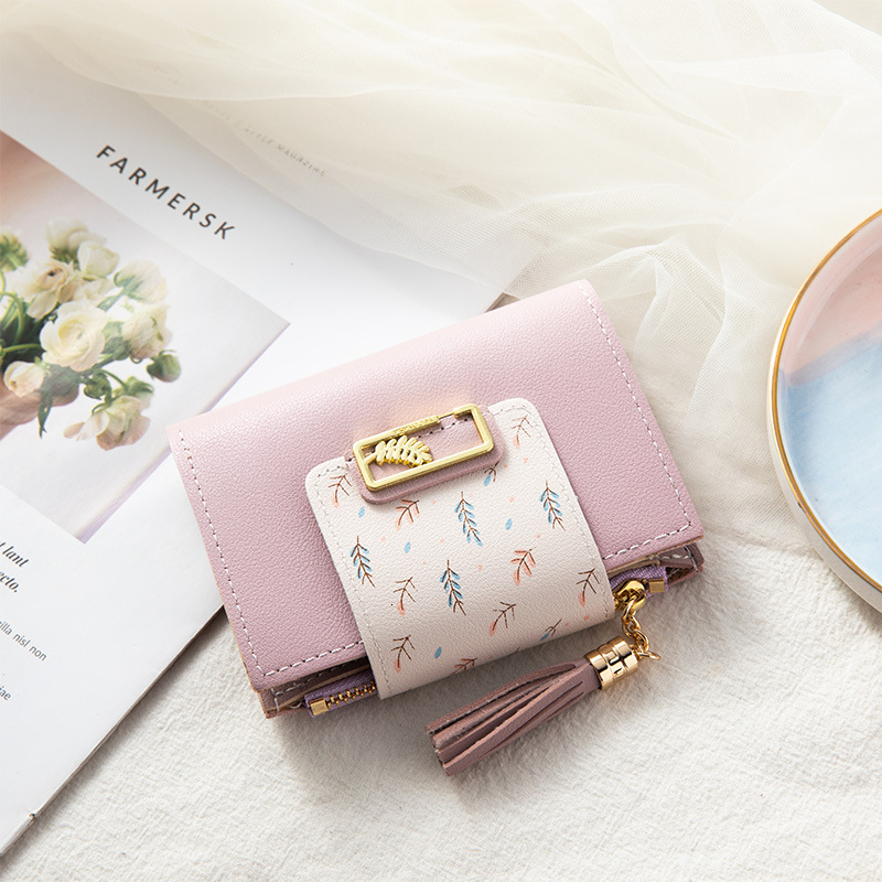 Free Shipping 2025 New Designer Bag Wallet For Women Simple Style Cute Girly Heart Versatile Compact Elegant Ultra-thin Card Holder Wallet Integrated 