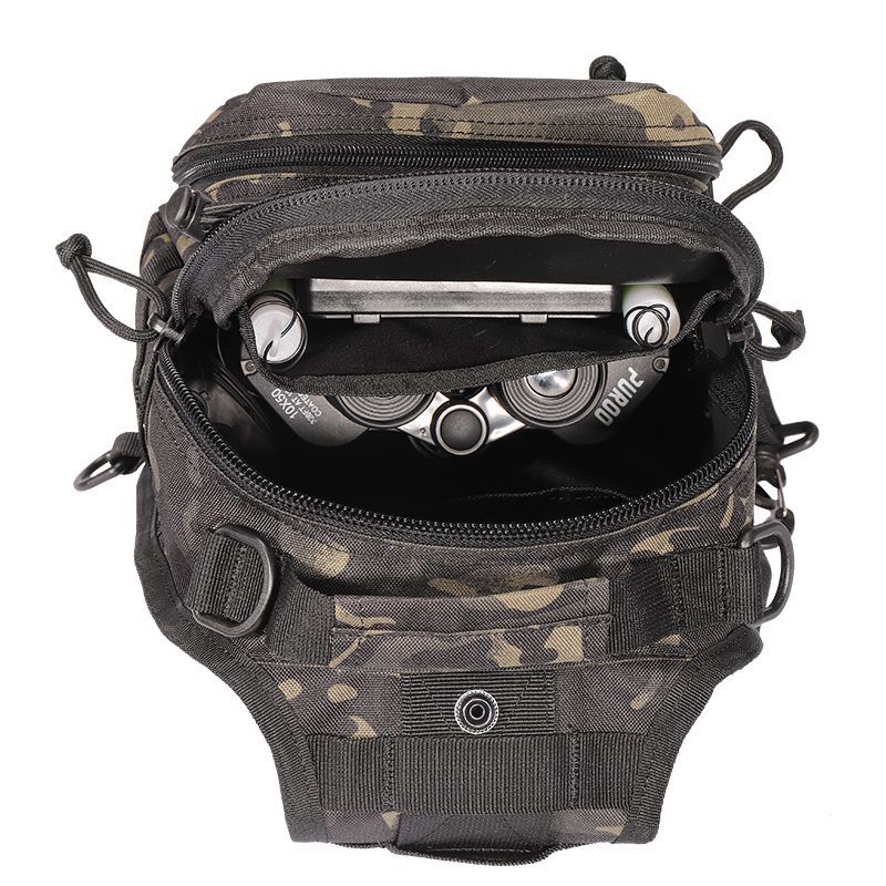 Oxford Cloth 600D Chest Pack Camouflage Tactical Shoulder Bag for Outdoor Use