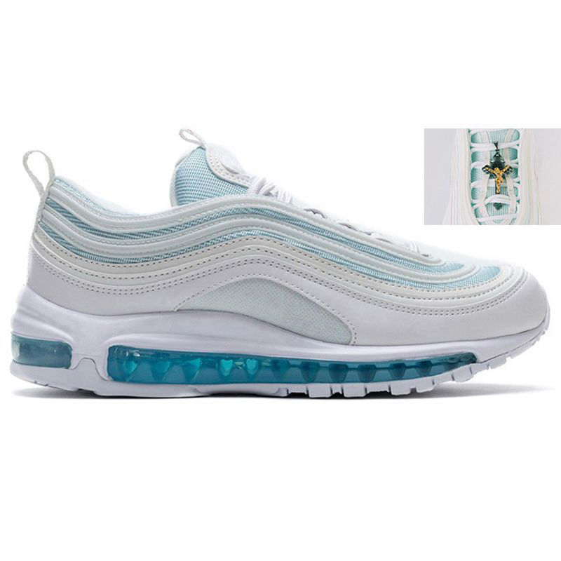 Designer shoes 90s 95s 97s Running Shoes For Men Women Classic Triple Black White Mesh Leather Trainer Breathable Cushion Surface Sneakers Runner Spor