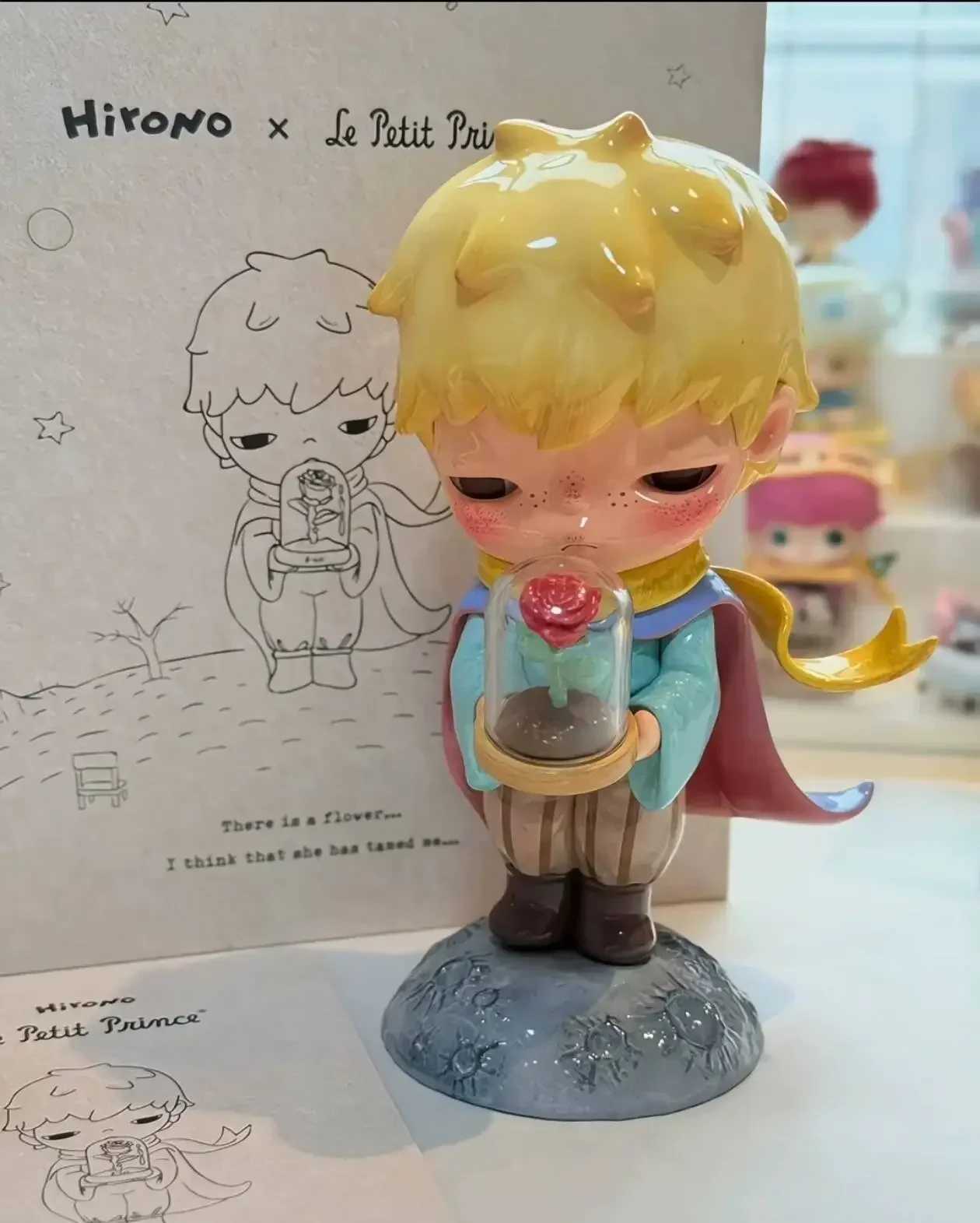Genuine Hirono Series Heterochrosis Anime Figure Handmade Cute Le Petit Prince Collectible Desktop Ornament Model Gift Y250624
