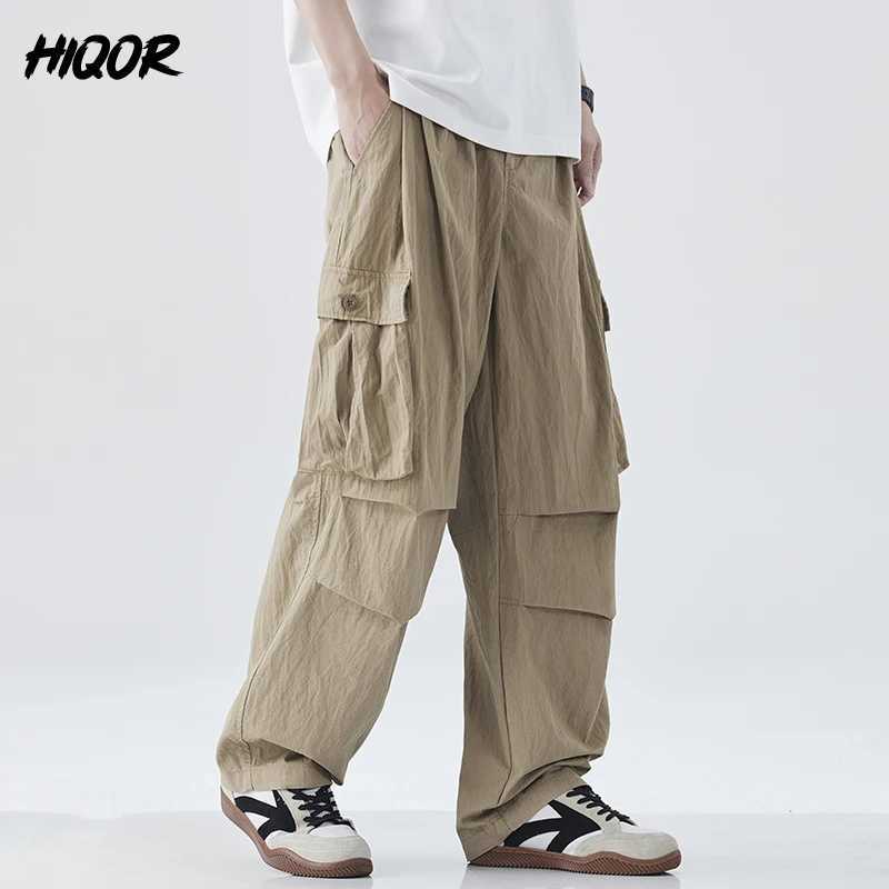 New Straight Mens Pants Baggy Casual Comfortable Stretch Trousers Male Wide Fashion Korean Pants Streetwear Y2K Solid Trousers X250625