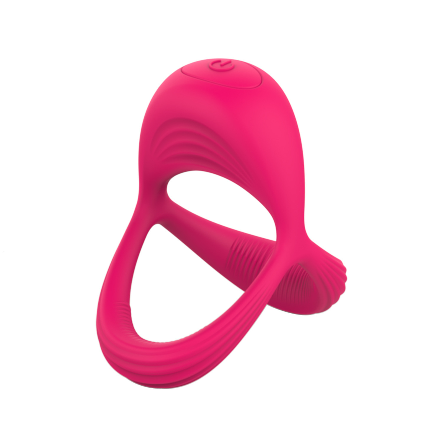 Haoqi Fun New Silicone Vibrating Ring Male Vibrator