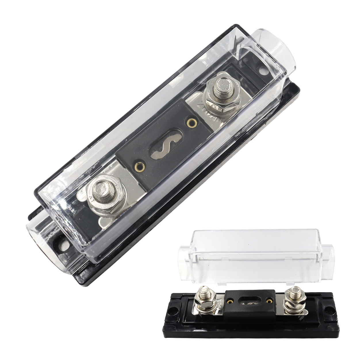 Car audio fuse holder 100A/150A/200A/250A/300A plug-in fuse box