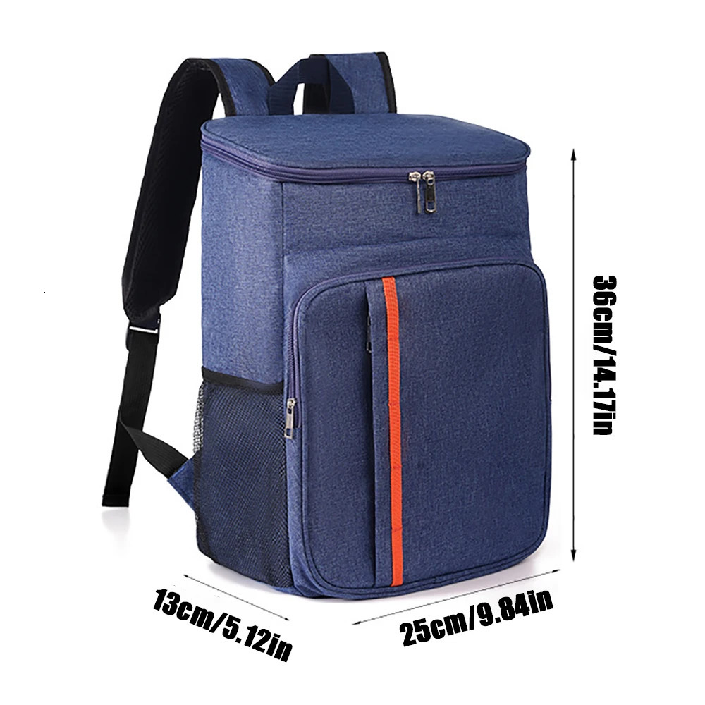 Picnic backpack double shoulder insulation bag suitable for travel outdoor camping picnicking nonfood direct contactzwq 250624