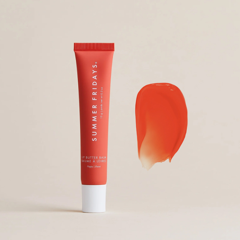 Summer Fridays Lip Butter Pink Guava 15g Lip Balm Liquid Lipstick moisturizes Smooth Soft Makeup Lips Glaze LipGloss pink sugar beige birthday cake 0.