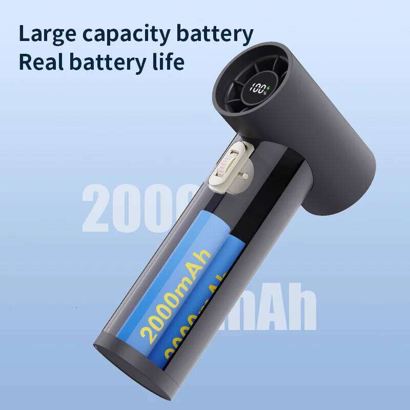 New Roller 80000 RPM Big Power Electric Outdoor Handheld Portable Mini High Speed Hair Dryer High-speed Turbo Fan