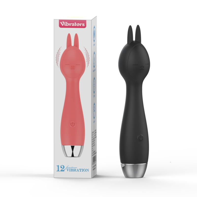 Haoqi Fun New Female Masturbation Massager 12-Speed Single-Head Vibrator Adult Sex Toy