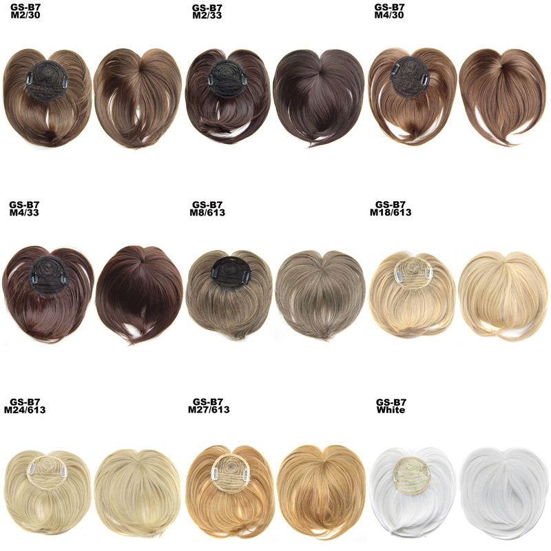 Synthetic Hairpiece Hair Bangs Extension Clip In Hair Ins Hair Fake Fringes