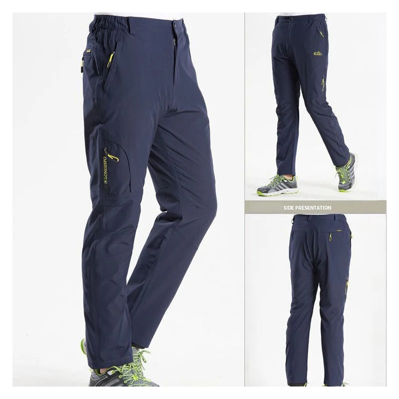 Outdoor quick drying pants for mens light and thin sports breathable spring autumn hiking elastic casual 250614