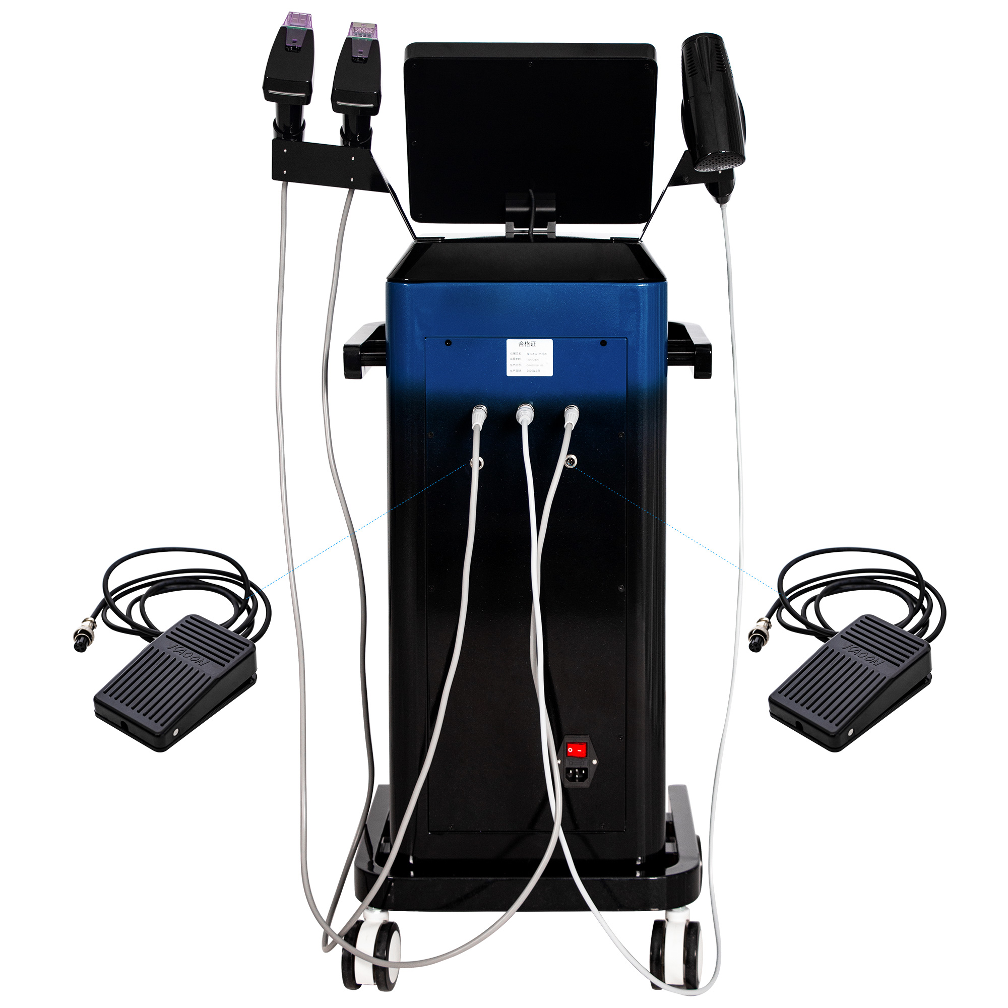 Gold Radio Frequency Micro-Needle Beauty Instrument, Facial Firming, Light Lines, Acne Pits, Repair, Anti-Aging Beauty Salon Special Equipment