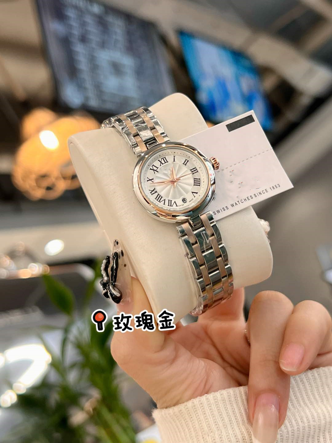 Top sweet girl 1853 TISSOTI watch designer luxury quartz movement women watches high qualit rose gold stainless steel strap Little Beauty PRX Wristwatches