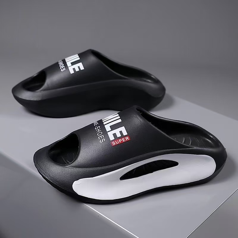Sneaker Comwarm New Slippers For Women Men Summer Fashion Thick Bottom Slides Soft EVA Hollow Unisex Sports Sandals Beach Shoes 702e