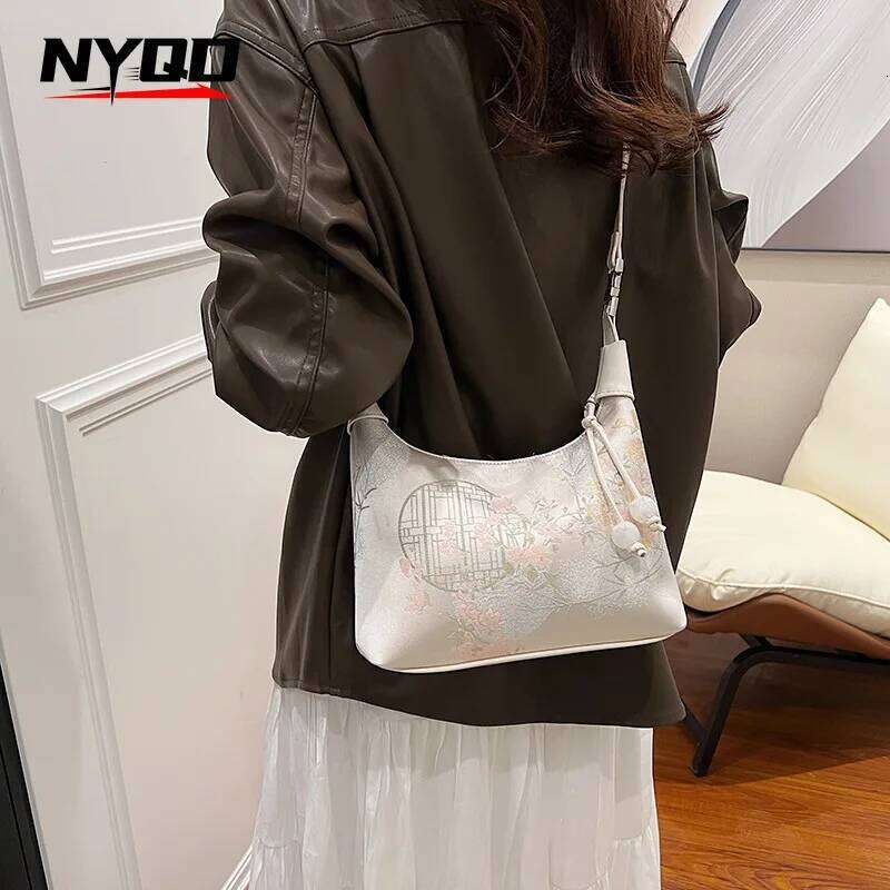 New Chinese Style Wristlet Shoulder Bag Designer Fashion Handbags And Purses Crossbody Bags Women Bolsas De Mujer