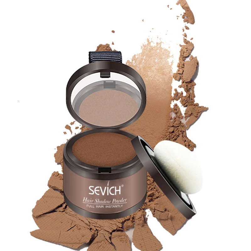 Sevich Hairline Shadow Powder Instantly Black Root Cover Up Natural Hair Filling Hair Fluffy Powder Waterproof Hair Concealer 250625