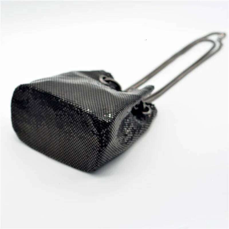 Fashion Evening Party Clutch Bucket Bags For Women Trend Chain Shoulder Messenger Bag Sliver Gold Handbags Female Clutches