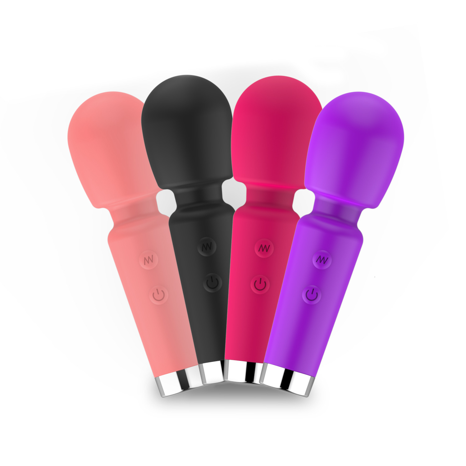 Haoqi Fun New Mini Compact Silicone AV Stick 16-Speed Vibration Female Masturbator Massager Adult Product