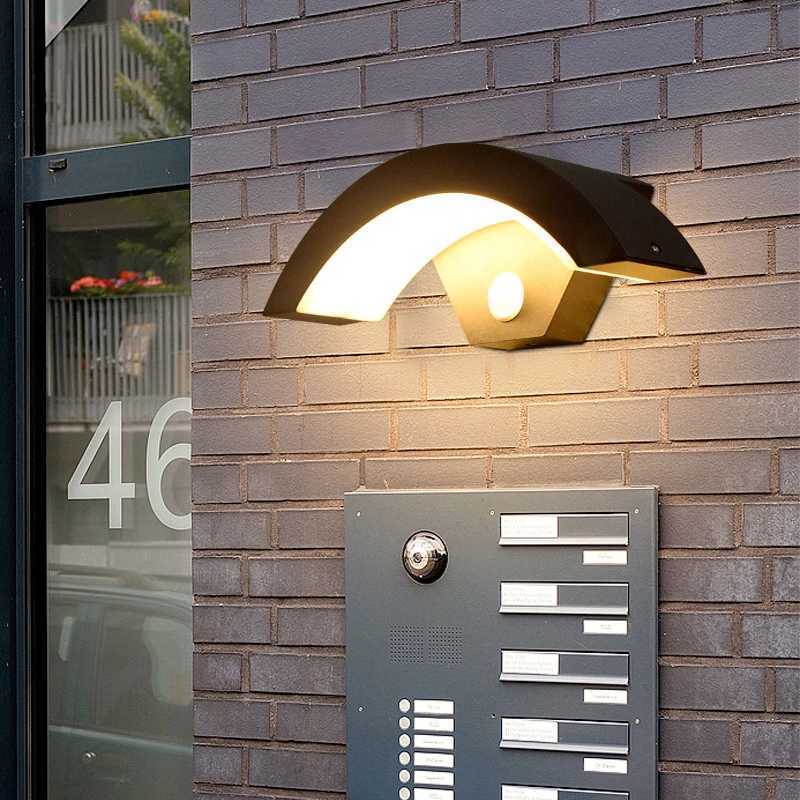 Outside Wall Lights Waterproof IP65 Exterior Wall Lamp LED AC90-260V Outdoor Facade Wall Light for Porch Garden Gate Sconce HomeXJ250624