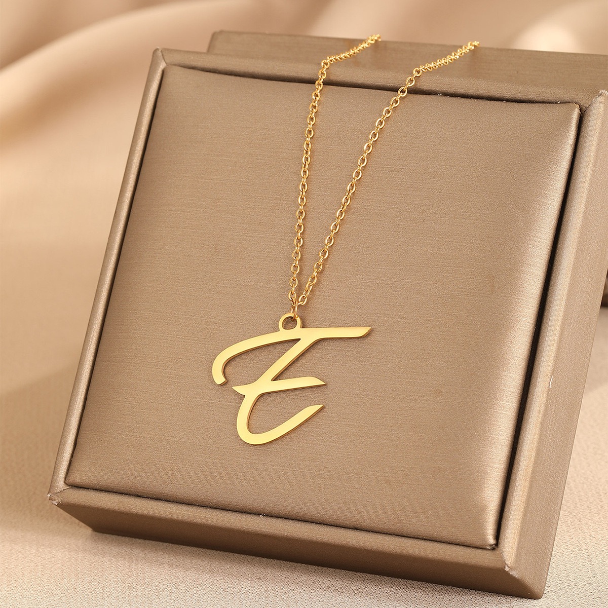 Love Initial 26 Letter Necklace Wedding Jewellery Initial Necklace Pendant