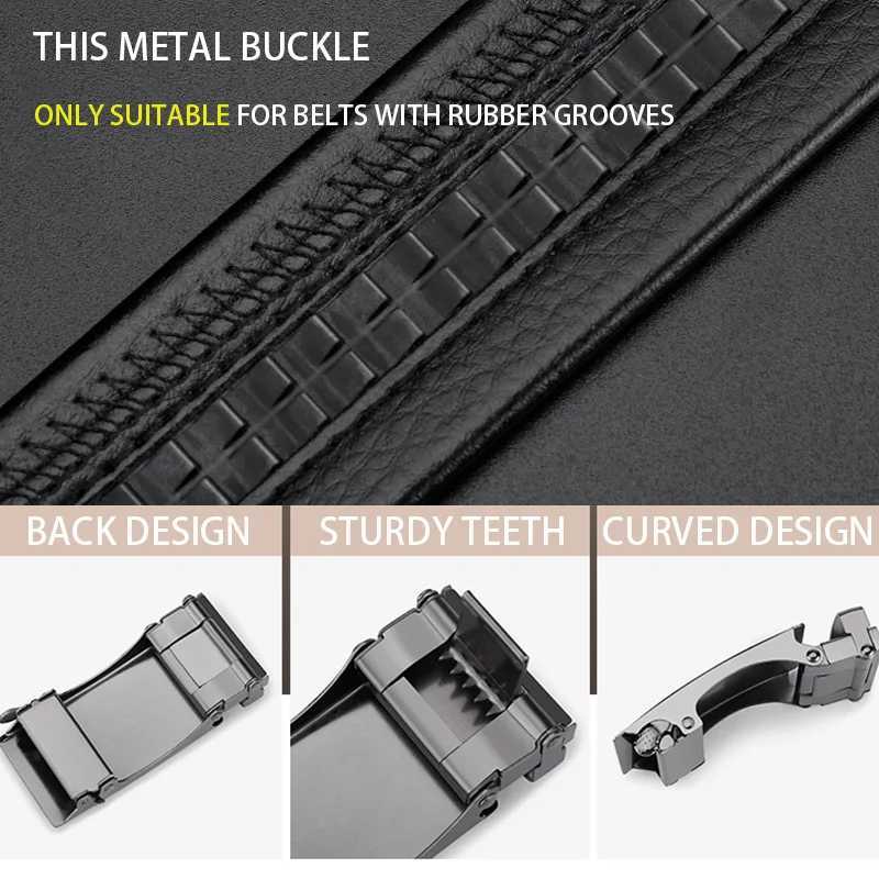 Mens automatic belt buckle accessories alloy buckle for 3.3-3.5cm width belt replacement buckle W250625