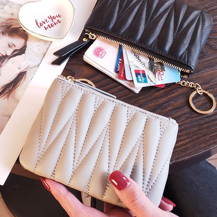 Designer Purses For Women Luxury Wallet Everyday Use Uxury Wallet Modern Canvas Faux Leather Mini Wallet Multiple Card Slots Magnetic Brown Card Holde