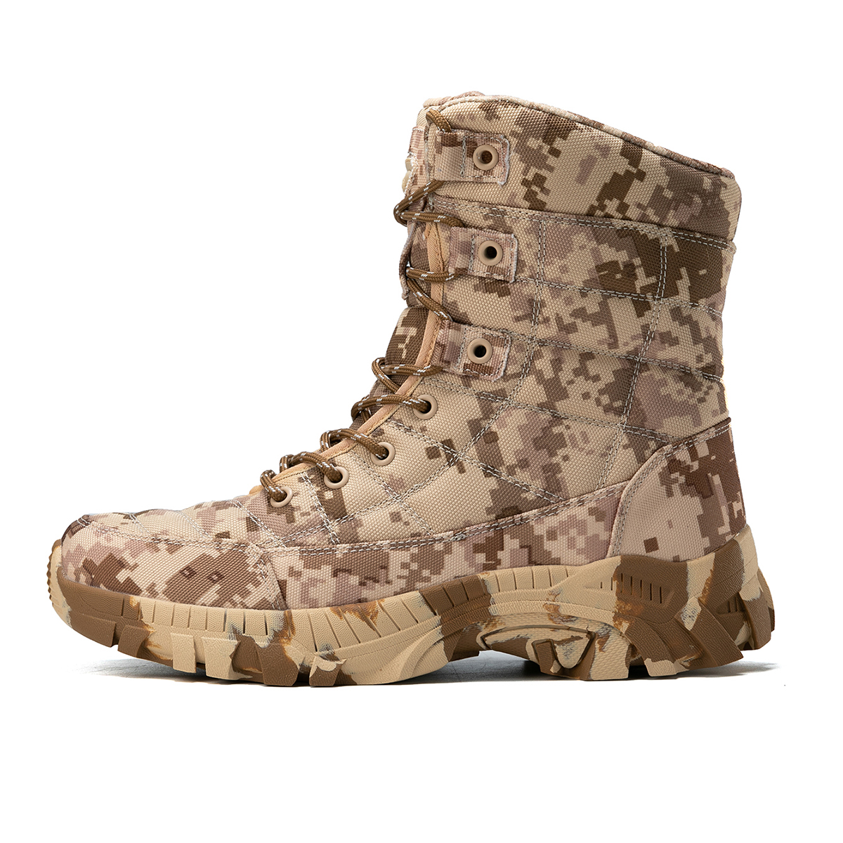 1607-Four Seasons Tactical BootsOutdoor Hiking BootsLightweight and Breathable Desert BootsDurable Men's BootsPlus Size Tactical BootsHikingWeara