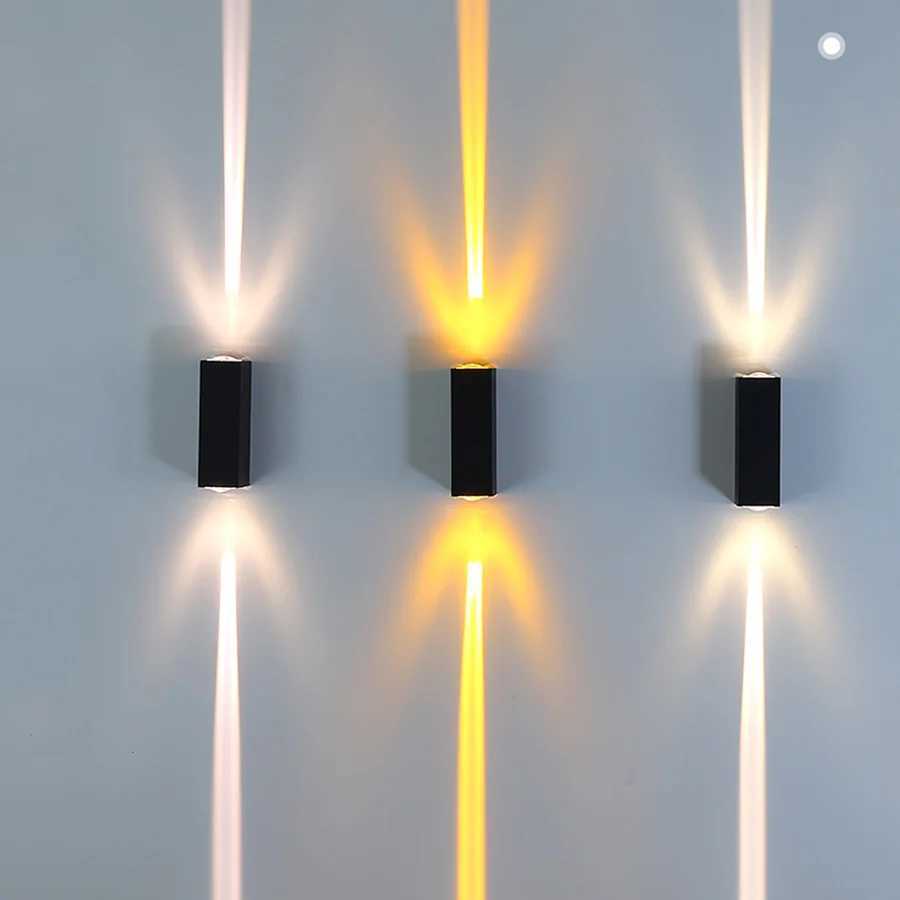 10W 20W Narrow Beam LED Wall Lamps Waterproof LED Wall Washer Spotlight Waterproof Wall Light Floodlight Porch Line Wall LightXJ250624