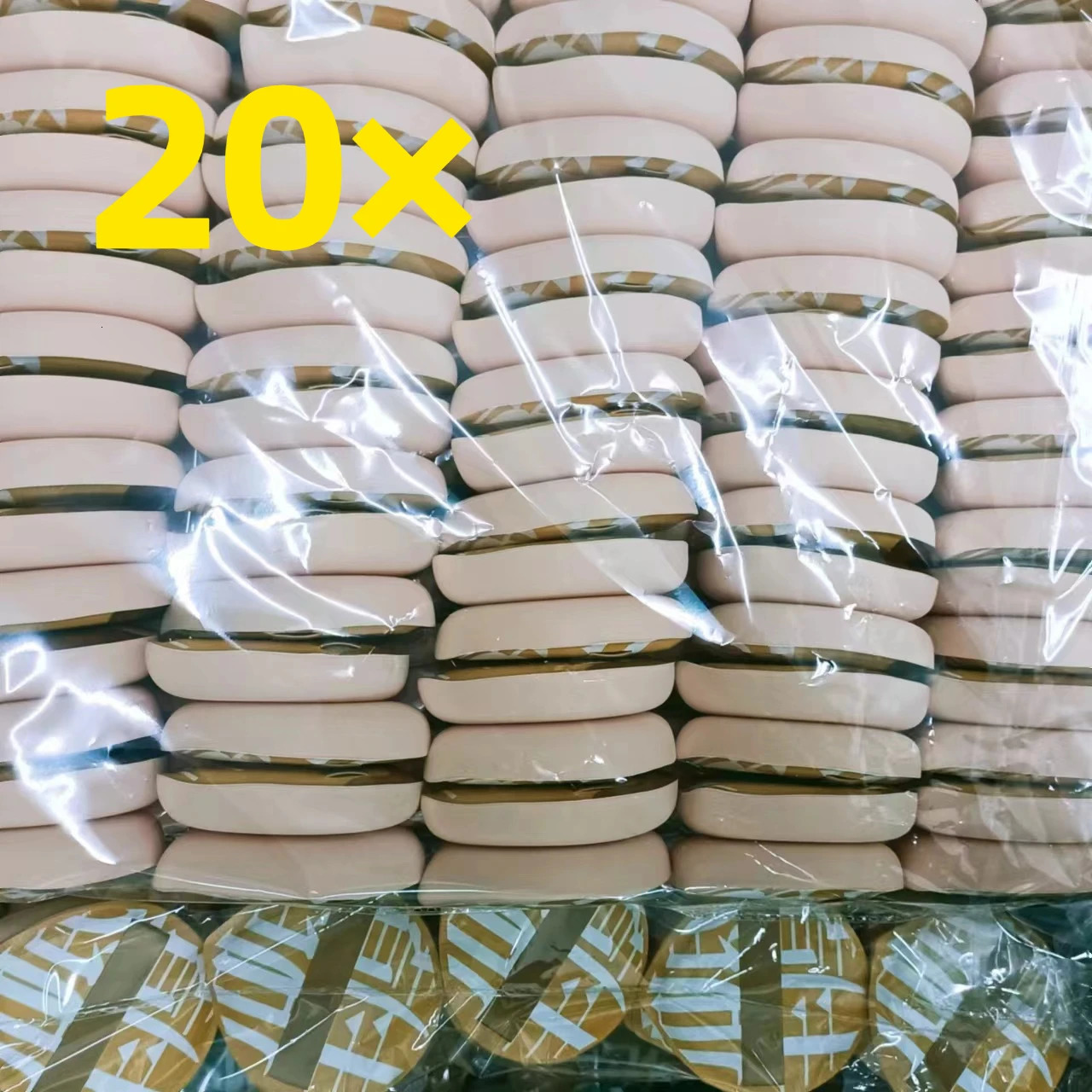 Super Thick Cosmetics Puff Large Size Concealer Foundation Sponge Cushions Wet Dry Use Face Beauty Makeup Puffs Tools XL 250625