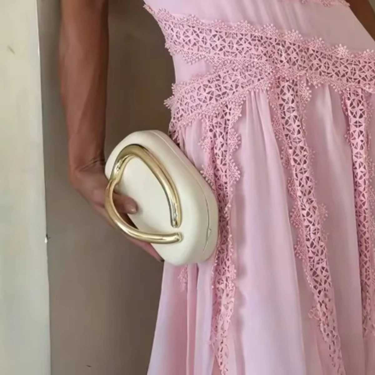 White/Blue Women Bag 2025 New Shoulder Handbag Korean Style Luxury Designer Mini Cross Body Bag High Quality Evening Lady Clutch M250625