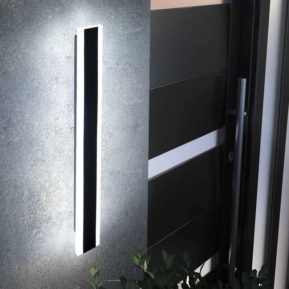 Outdoor Indoor LED Wall Lamp Door Long LED Wall Light Waterproof Porch Wall Lighting IP 65 Garden Lights 220V/110V Home LampsXJ250624