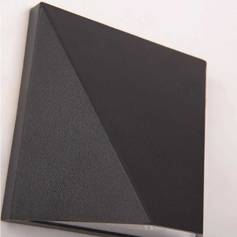 Simple style Indoor Outdoor Waterproof 5W LED Wall Light Aluminum Garden Patio Side Courtyard Porch Wall Lights AC85-265V XJ250624