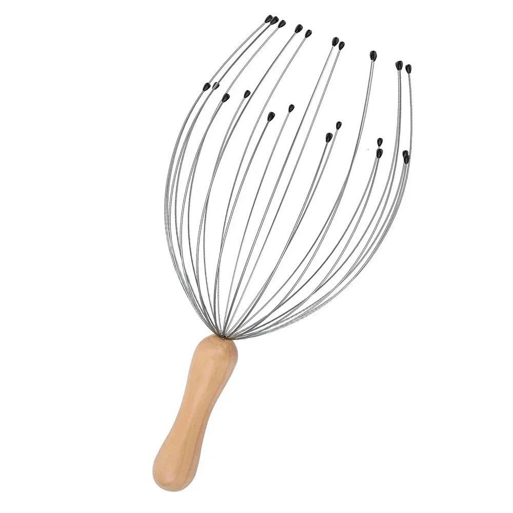 28 Fingers Octopus Head Massager Scratching Scalp Relaxation Relief Body Massager Scratcher Relieves Tension Random Health Care 250625