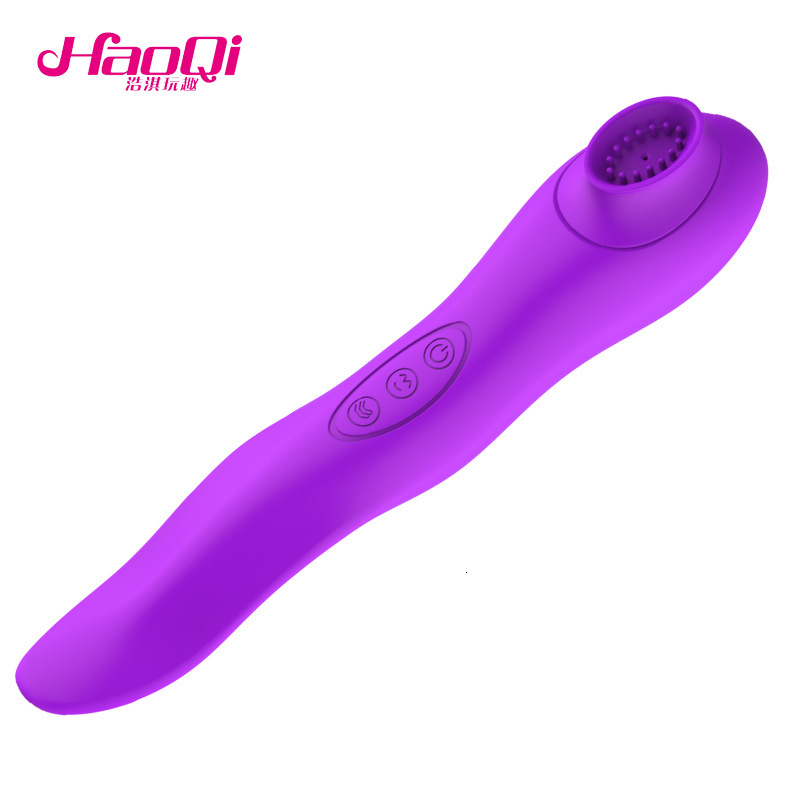 Adult Sex Toys Silicone Sucking Massager for Women Vibrator Tongue Licker