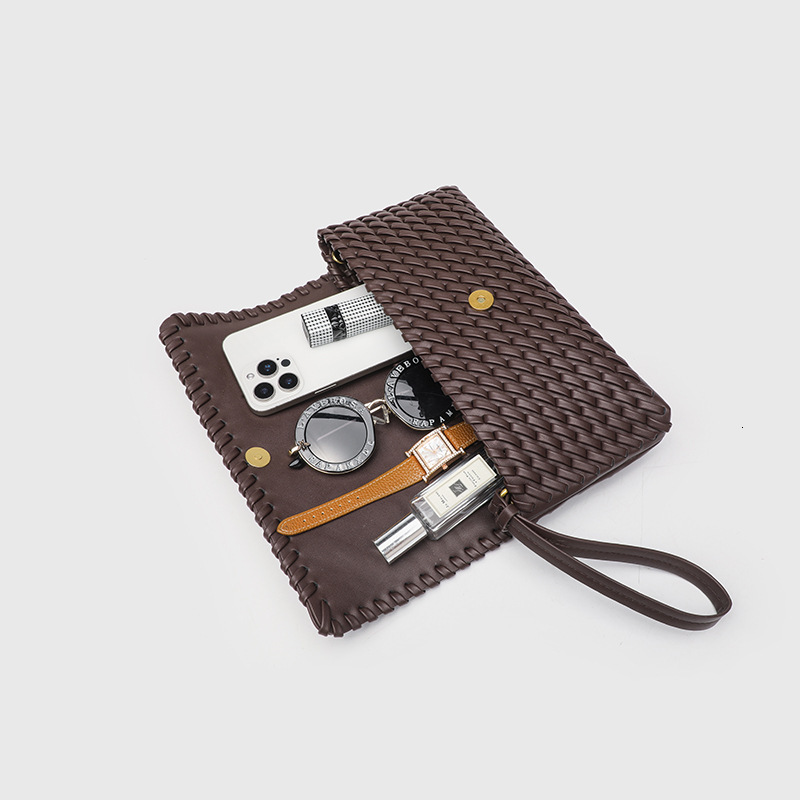 Free Shipping 2025 New Designer Bag High-quality New Underarm Bag Premium Single-shoulder Genuine Leather Women's Bag Handbag Woven Bag Trendy An