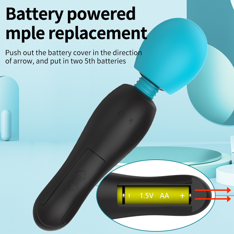 Adult Products Silicone AV Stick Battery Massager Female Sex Toy Masturbator Vibrator