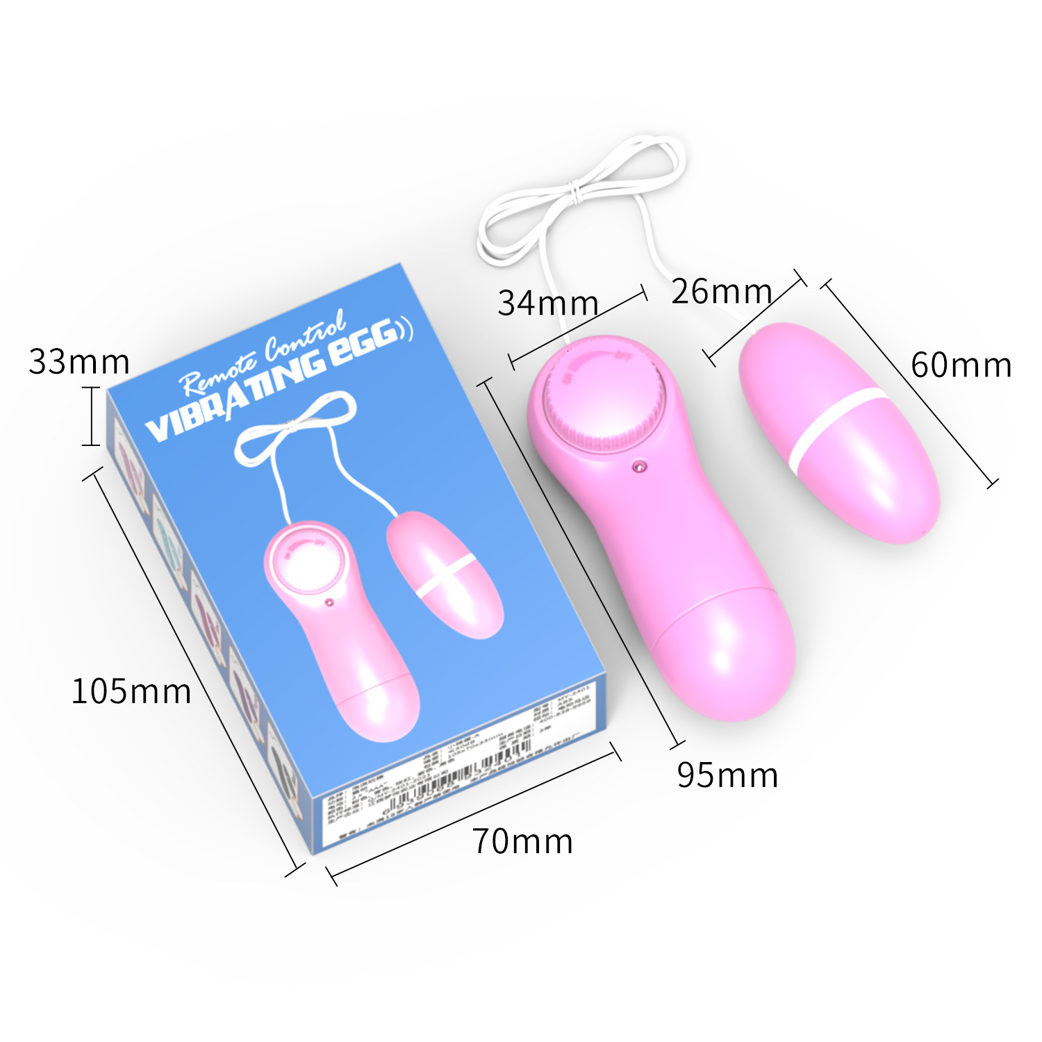 Haoqi Fun New ABS Adult Sex Toy Mini Compact Single Vibrator