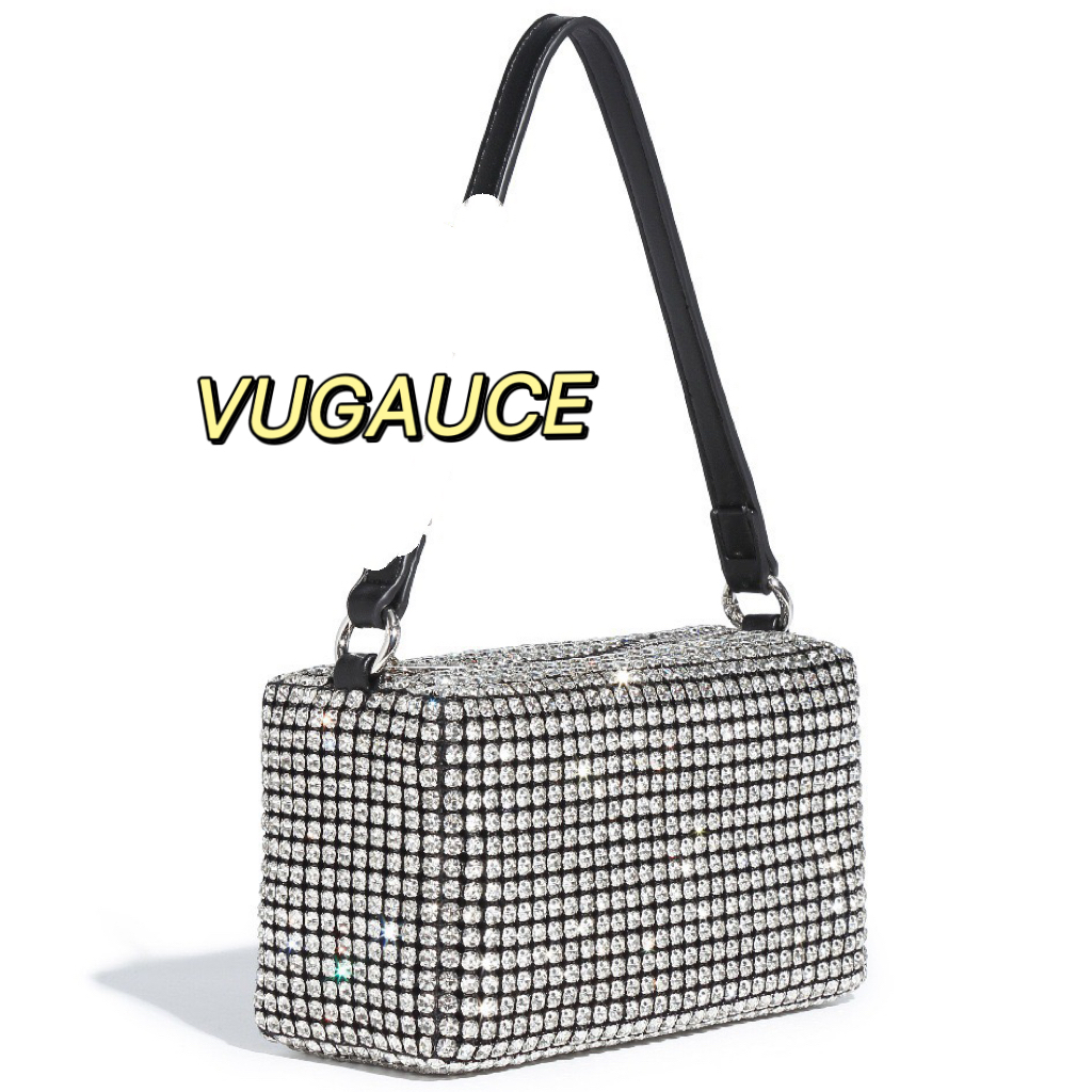 High-Quality Fashion Diamond Single Shoulder Bag WANG Diamond handbag Designer Bag 2025 Shoulder bag Luxury bags designer women bag handbag