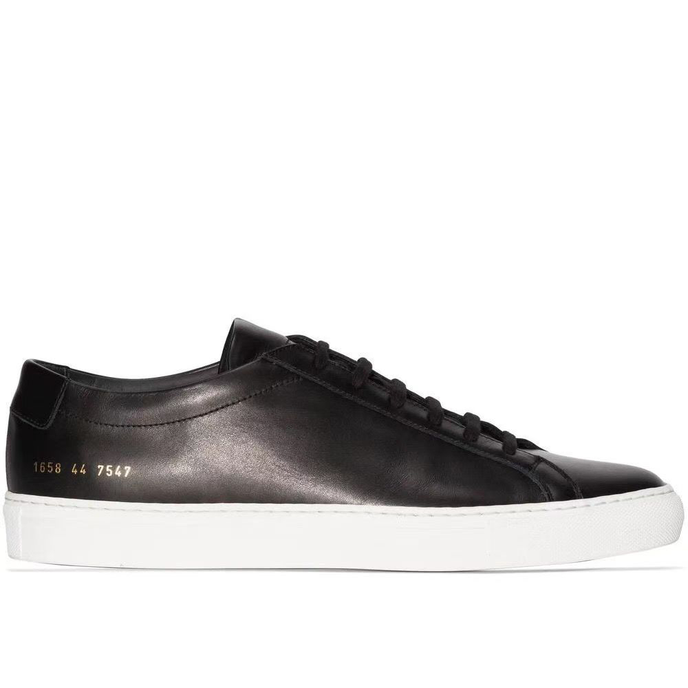 Designer casual shoes women men star same breathable mesh brand shoe classic white unisex fashion style Leather sneakers high quality common projects Black