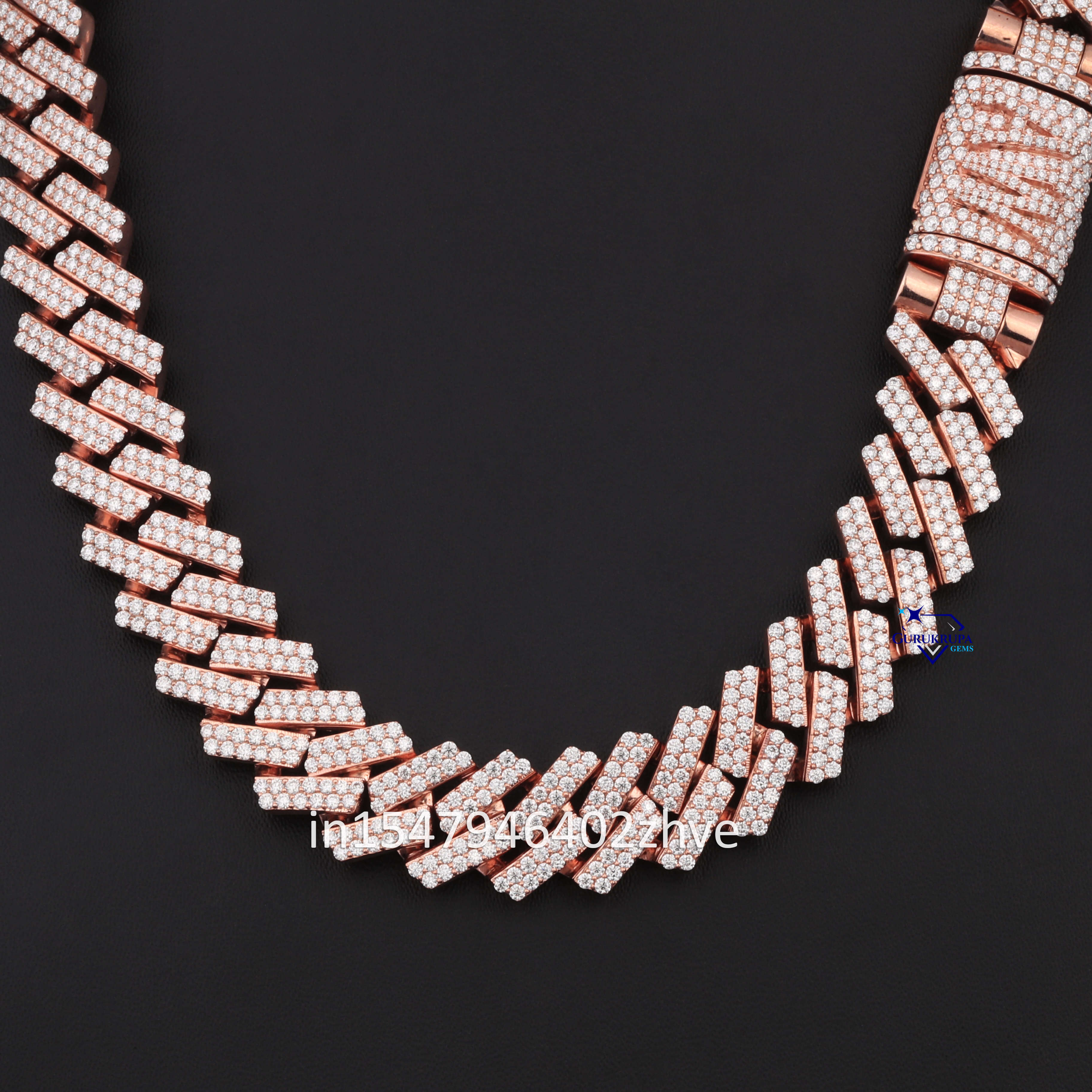 Custom Iced Out Personal Design VVS Moissanite Diamond Bling Sparkle Name Letter 925 Sterling Silver Necklace Chain for Men