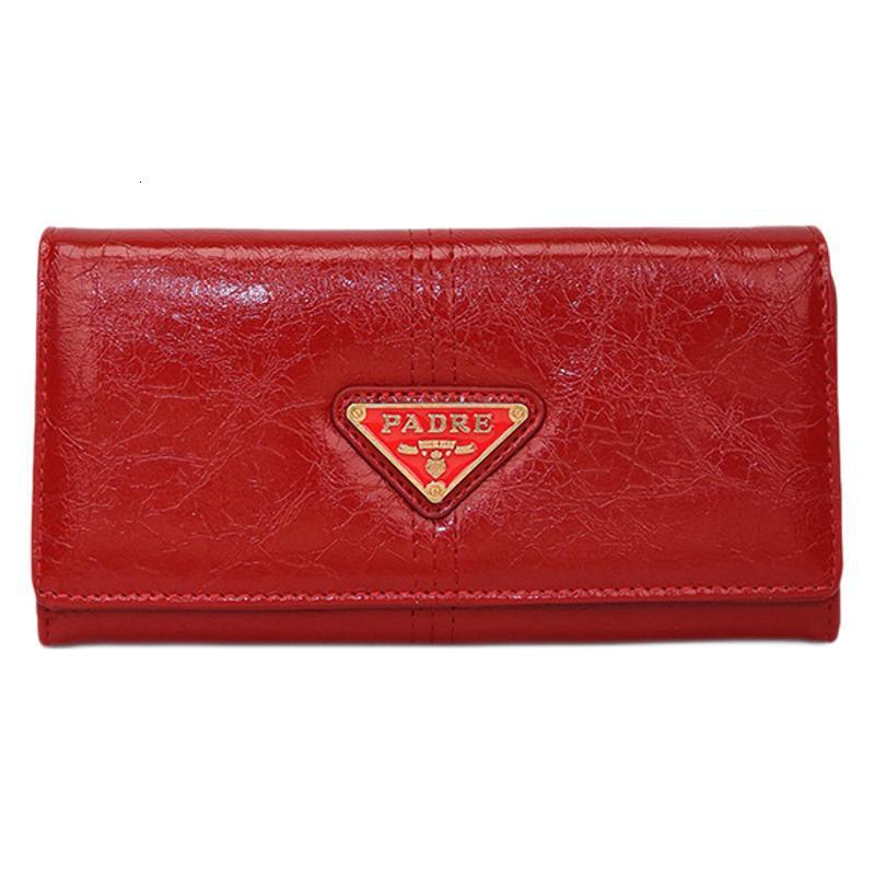 Free Shipping Wallet Men Unisex Storage Uxury Wallet Fashionable Leather Genuine Leather Wallet Mini Multiple Card Slots Red ID Window Card Holder Sho