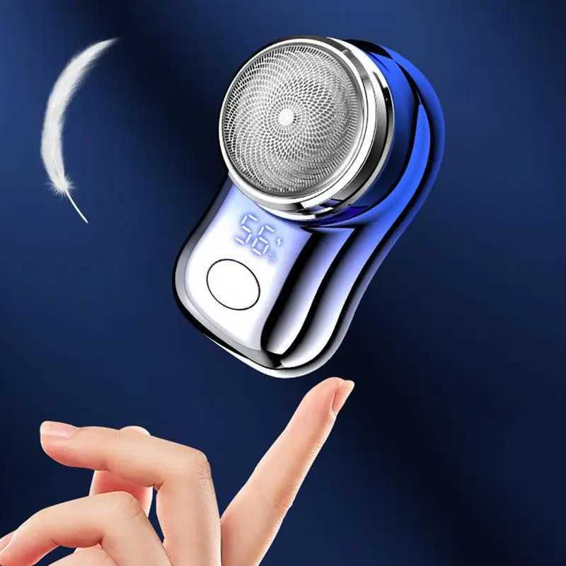 Electric Razor With LED Display Fast Charging Electric Shaver For Men Washable Portable Mini Razor For Home Business Travel W250625