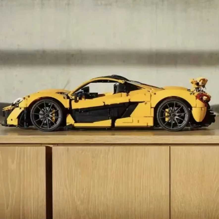 New technology P1 Supercar Building Block Model Kit-Adult Mechanical Engineering Toys DIY Moc General Building System Y250624