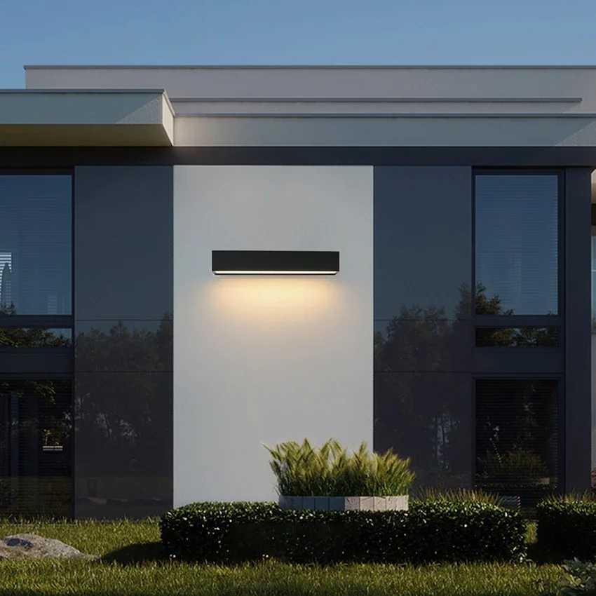 Outdoor waterproof IP65 LED wall lights for headlights balcony courtyard exterior wall lights courtyard outdoor gardening XJ250624