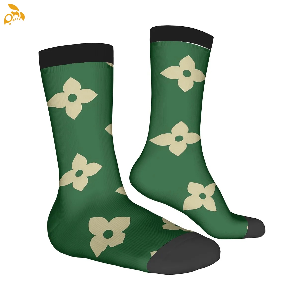 free shipping of customized comfortable Contrasting color socks in the United States with exquisite patterns
