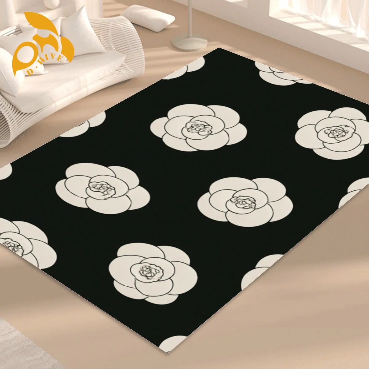 free shipping customized definition Foldable Rectangular Floor Mat Comfortable skin-friendly high quality attractive