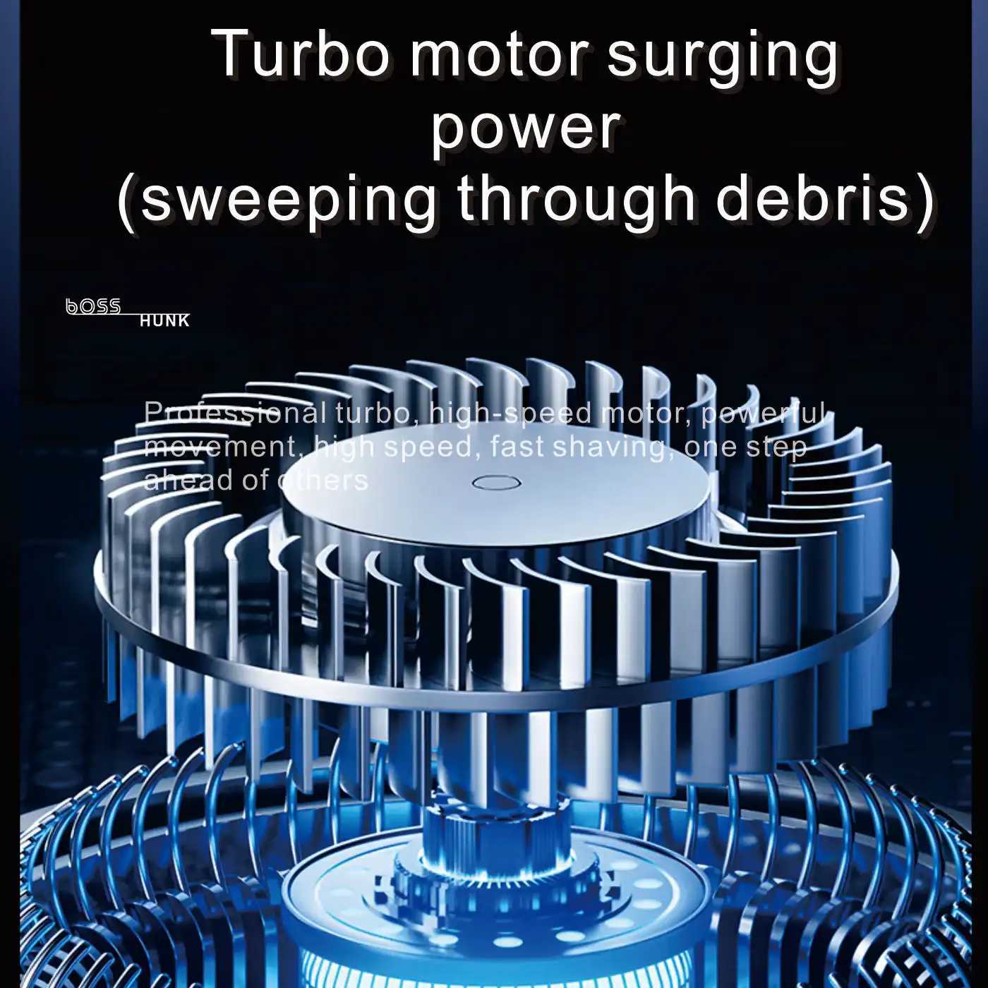 Mini High-Speed Shaver Mens Portable Shaver USB Charging Type-C Fast Charging Intelligent Battery Display Light and Thin Shaver W250625