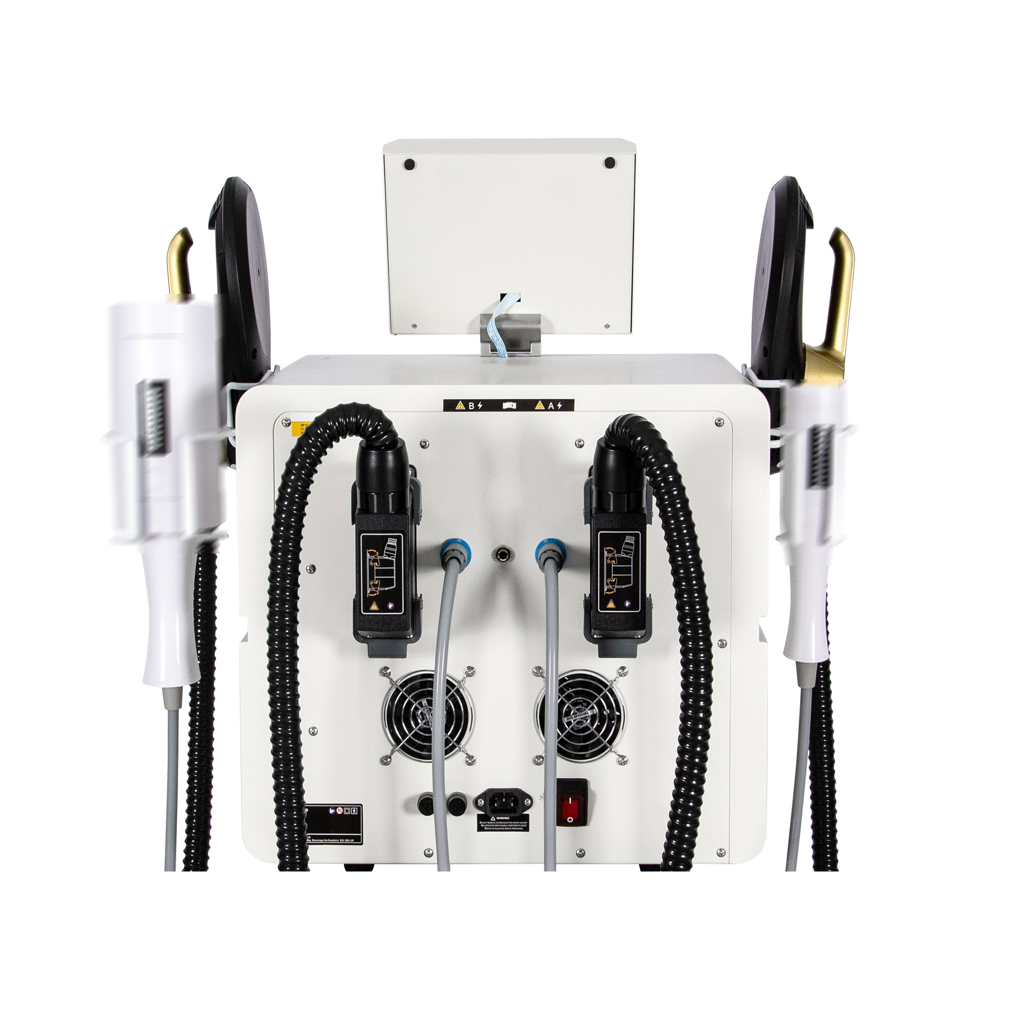 MYOSlim New Desktop RF Body Shaping Machine Roller Fat Reduction And Magnetic Slimming Body Shaping And Weight Loss White